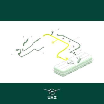 brandstofleiding - UB2553