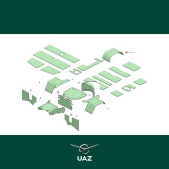 isolatiemat wielkast- UB2309