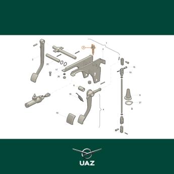 remschakelaar - UB0037