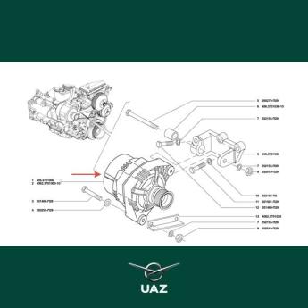 alternator 110A - UB1870