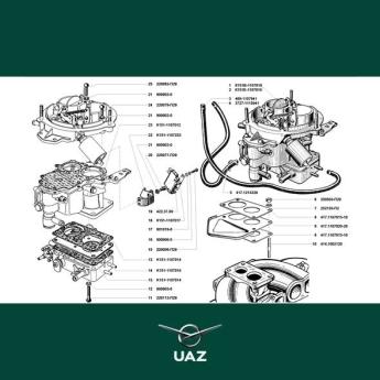 reparatieset carburateur - UB1260