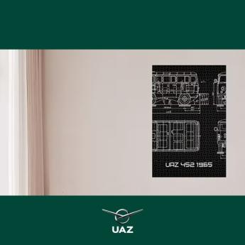 puzzel uaz 452 - UB3204