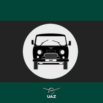 raamsticker uaz - UB2946