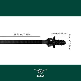 montagebinder met clip - UB2737