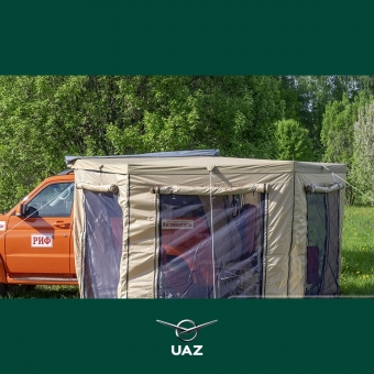 set zijwanden waaierluifel - UB0386