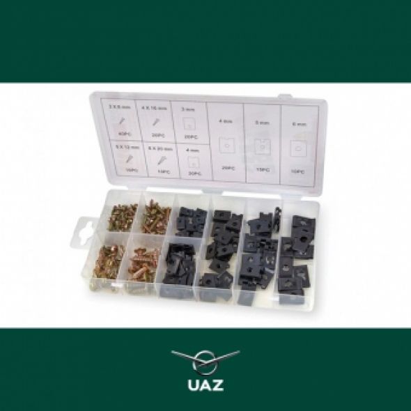set parkerschroeven met speednut - UB0534