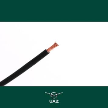 draad 4mm2 zwart - UB2409