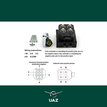 bedieningspaneel luchtvering - UB2696