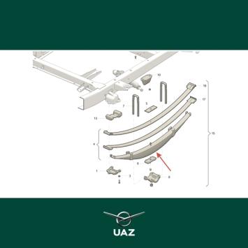 spacer bladveren - UB1074