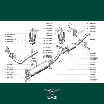 moer uitlaat - UB0161