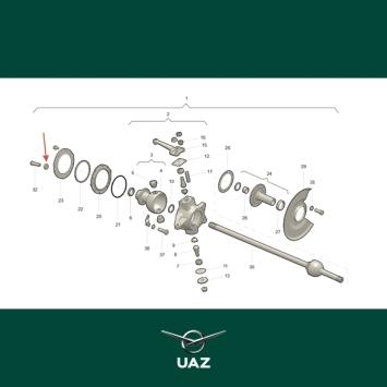 moer draaibegrenzer - UB2948