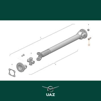 montageset cardanas - UB1273