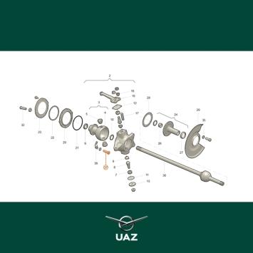bout fusee - UB2625