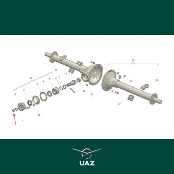 kroonmoer timken brug - UB3097