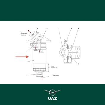 brandstoffilter - UB0342