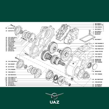 pakkingset tussenbak - UB0427