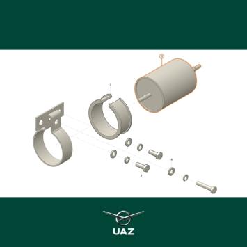brandstoffilter - UB0331
