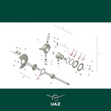 pakkingset fusee - UB0653
