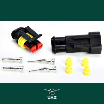 set connectors 2-pin - UB2570