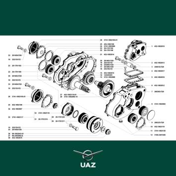 reparatieset tussenbak - UB0584