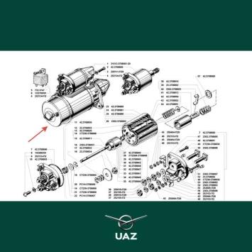 startmotor - UB1426