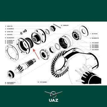 oliekeerring - UB0598