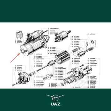 startmotor - UB1770