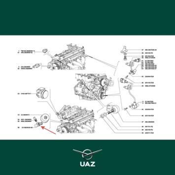 fitting oliedruksensor - UB2871