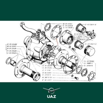 pakking naafflens - UB0092
