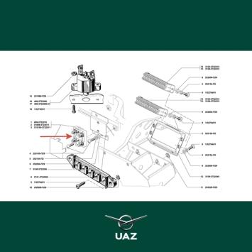 zekering plat 90A - UB2475