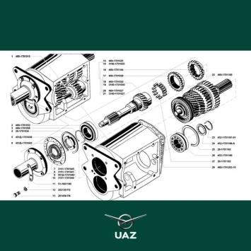 reparatieset versnellingsbak - UB1369