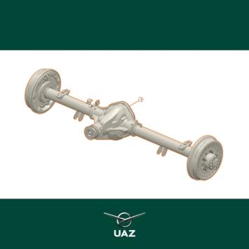 set lagers voor- of achteras - UB0998