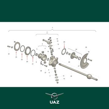 pakkingset fusee - UB0648