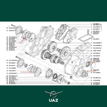 lagerset tussenbak - UB0446