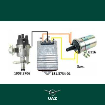 schakelmodule ontsteking - UB2833