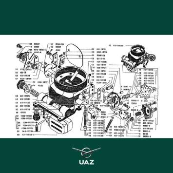reparatieset carburateur - UB1409