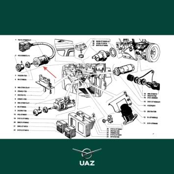 schakelaar ruitenwissers - UB2584