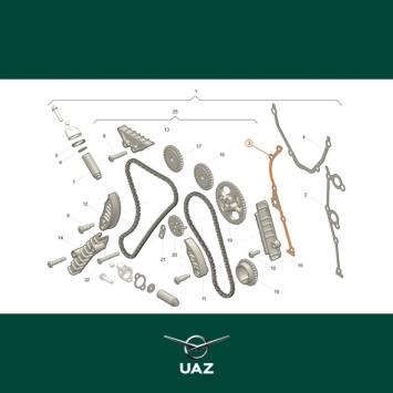 pakking distributiedeksel - UB0242