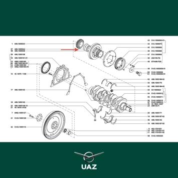 o-ring krukas - UB0718