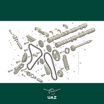 drukschijf nokkenas - UB0719