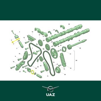pakking kettingspannerdeksel - UB0253