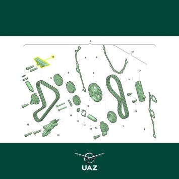 afdekkap distributieketting - UB2184