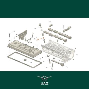pakkingset motorkleppen - UB0907