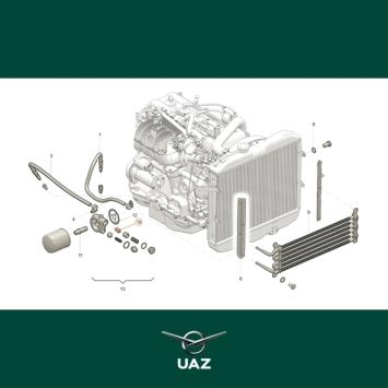 thermosensor oliekoeler - UB3025