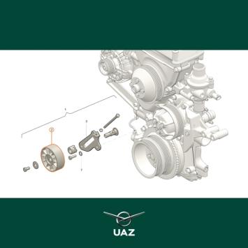 versterkte spanrol - UB0520