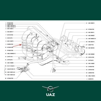 pakking luchtinlaat - UB0240