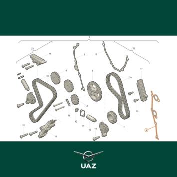 pakking distributiedeksel - UB0731