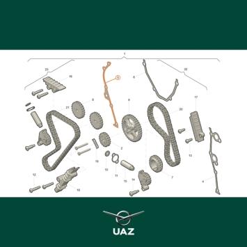 pakking distributiedeksel - UB0732
