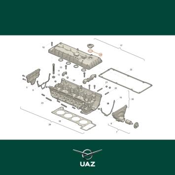 pakking olievuldop - UB0290