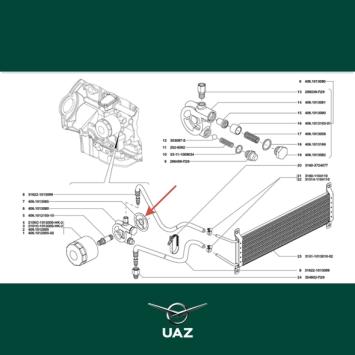 pakking thermische klep - UB0741